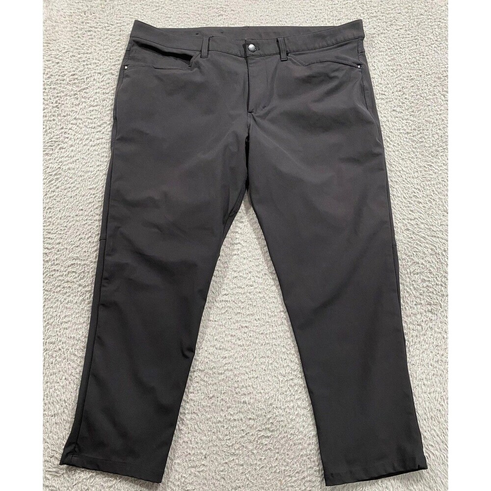 Lululemon Pants Mens 40 Black ABC 5 Pocket Warpstreme Stretch Casual Performance